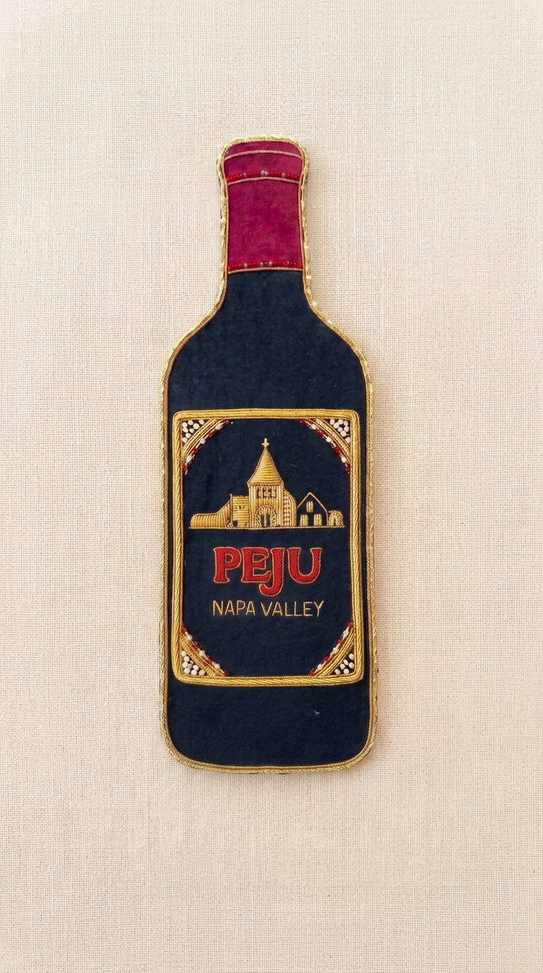 Peju Napa Valley Wine Bottle Ornament