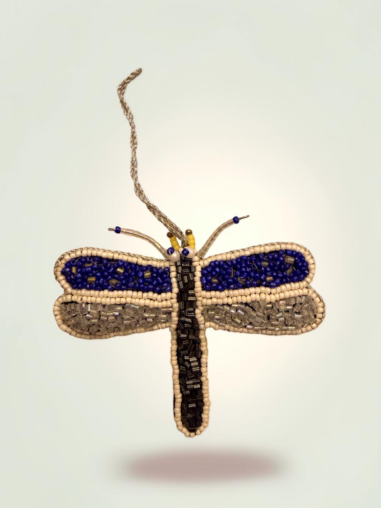 Dragonfly Beaded Ornament