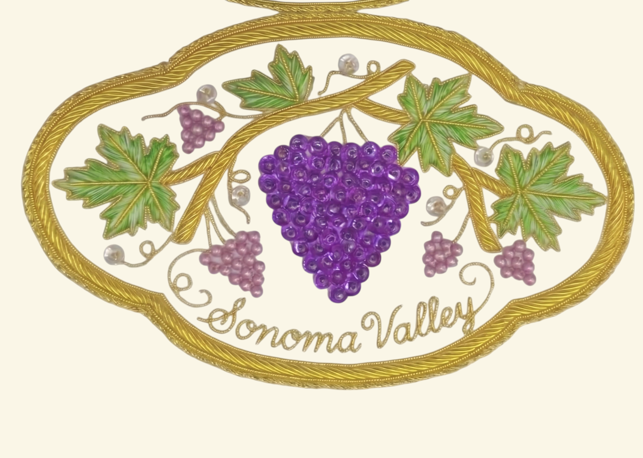 Sonoma Valley Vineyards Ornament