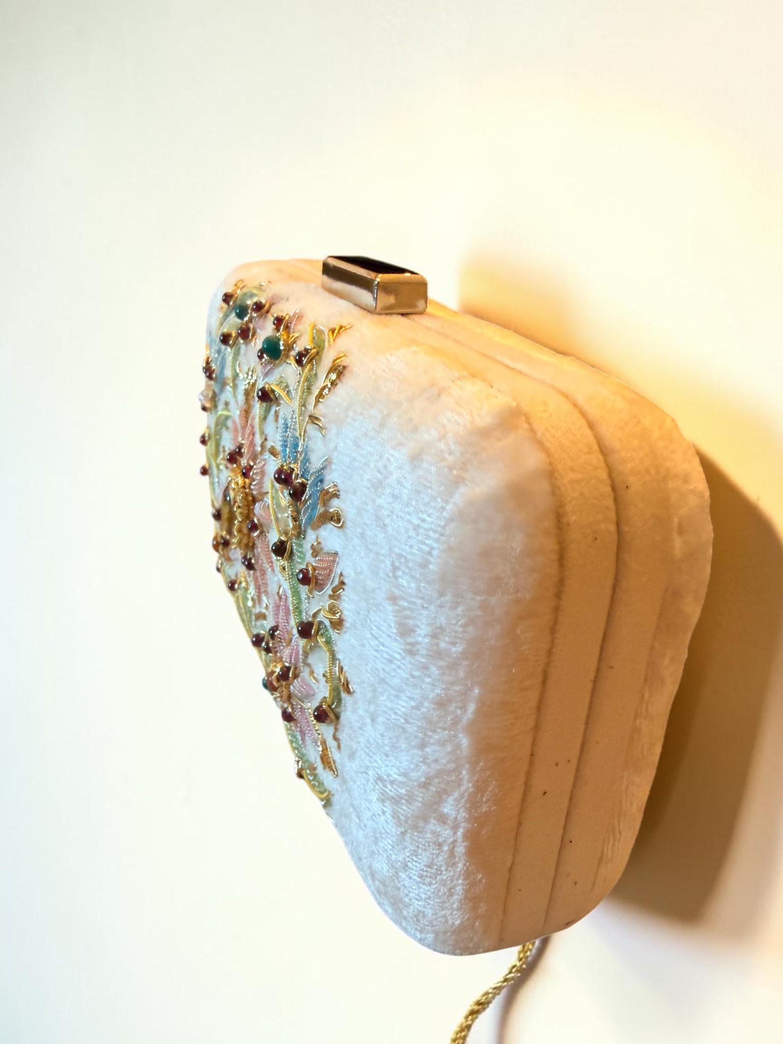 Ivory Garden Jewelled Clutch — view 2