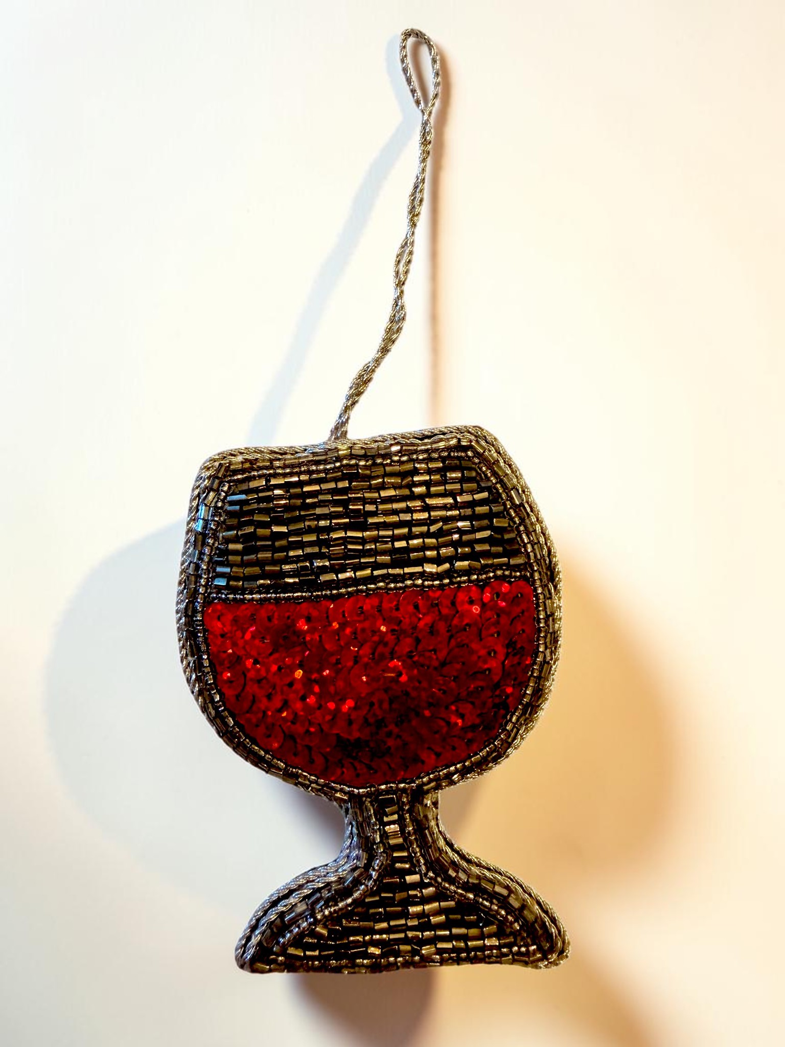 Red Wine Goblet Ornament