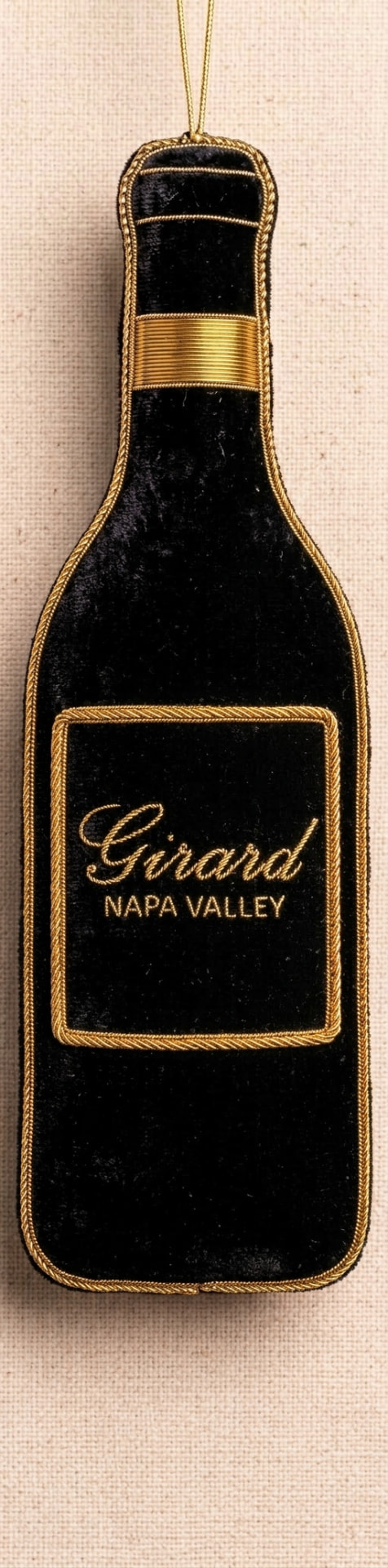 Girard Napa Valley Wine Bottle Ornament