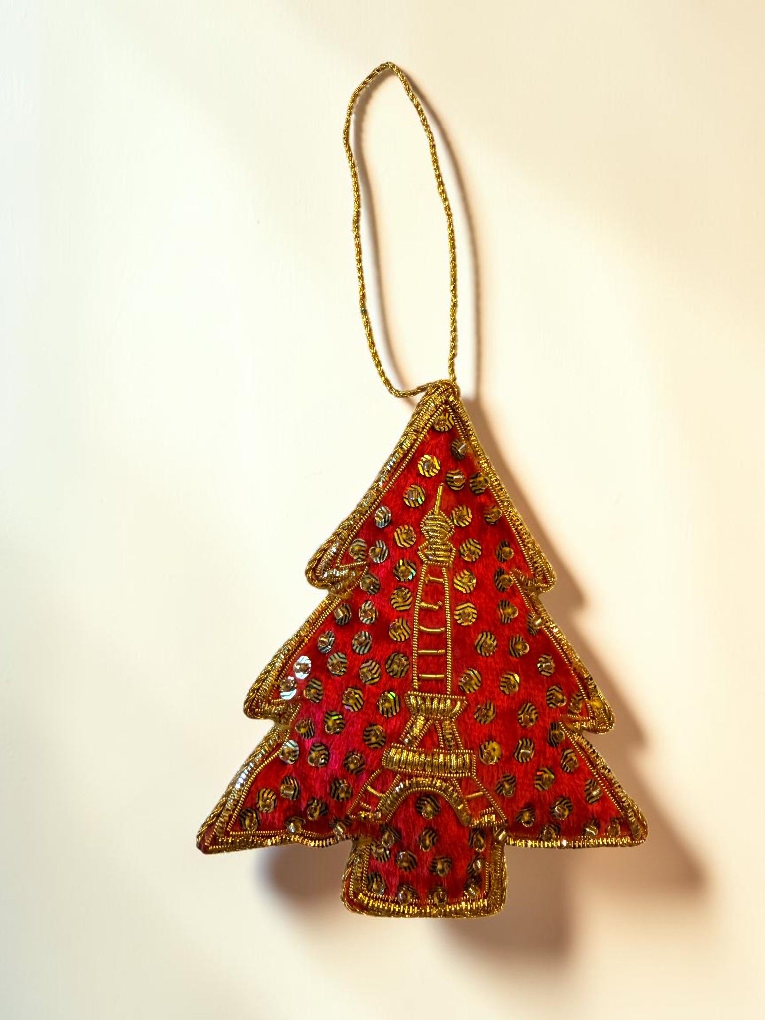 Eiffel Tower Christmas Tree Ornament