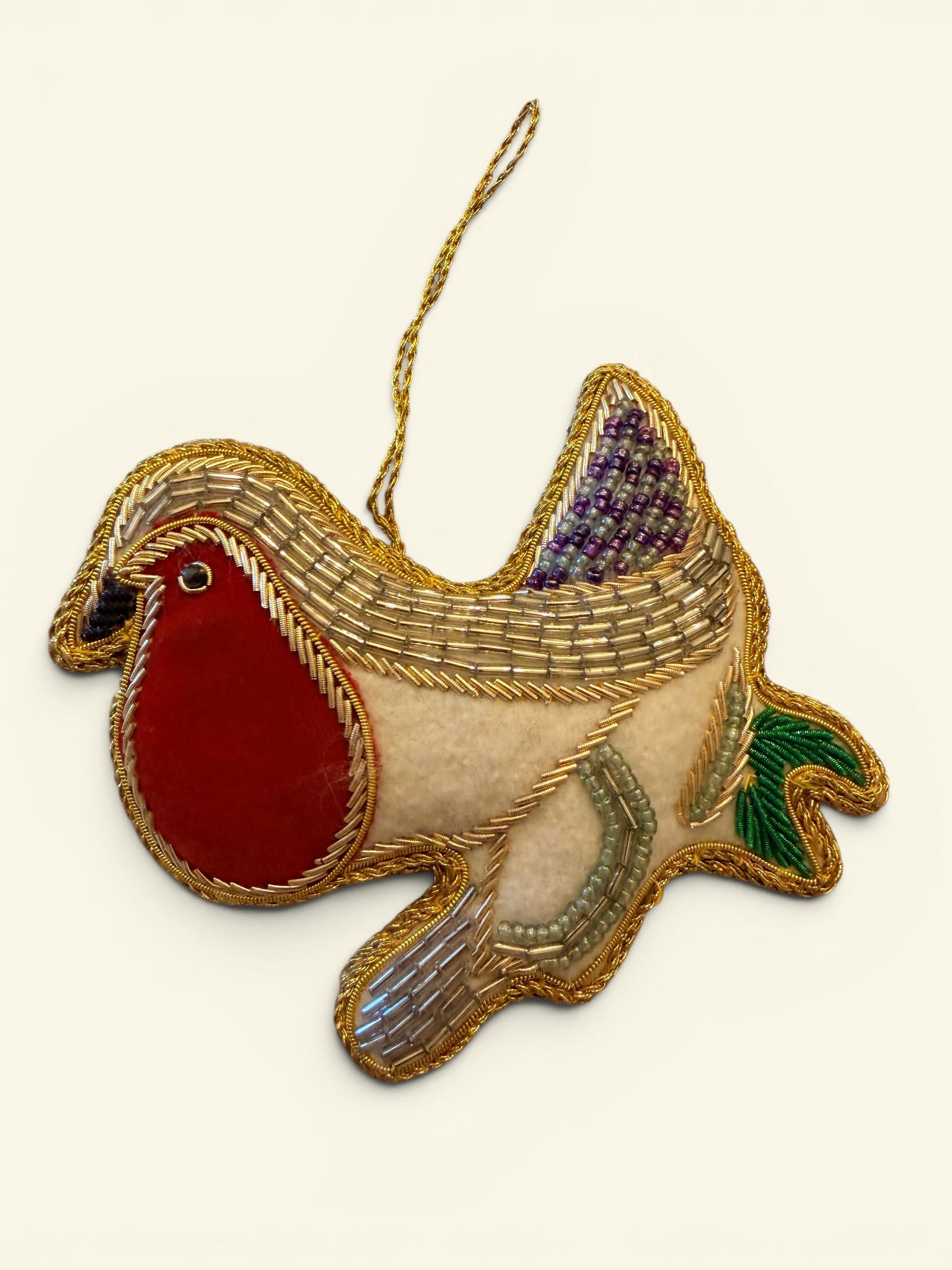 Robin Songbird Ornament
