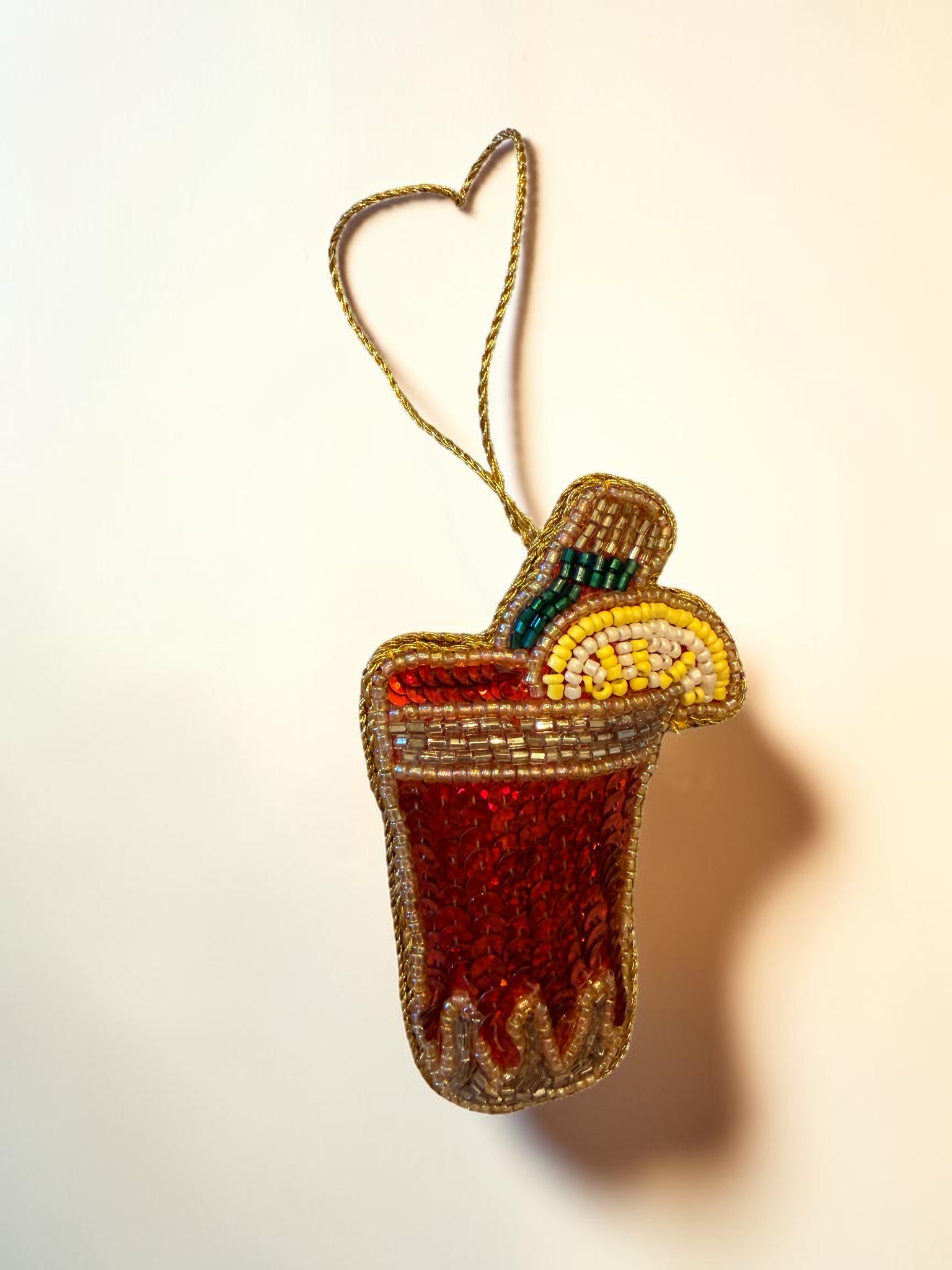Bloody Mary Cocktail Ornament