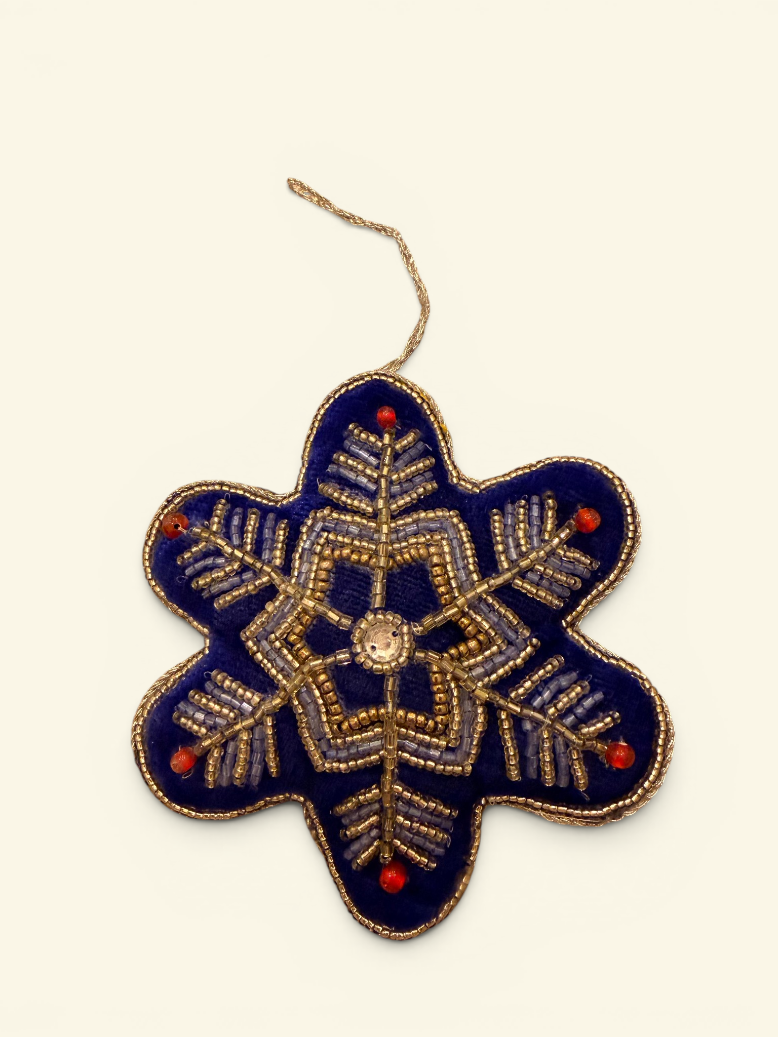 Midnight Snowflake Ornament