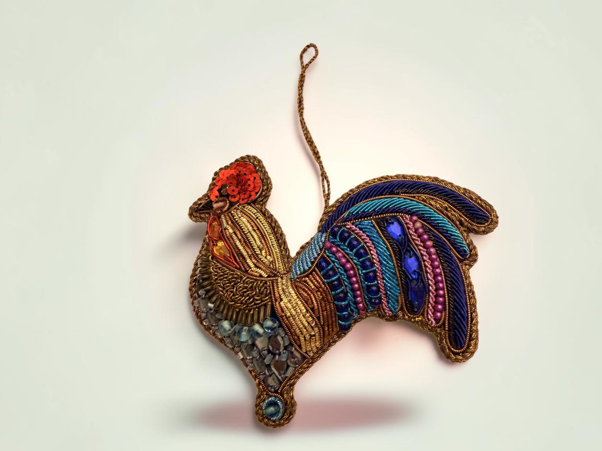 Heritage Rooster Ornament