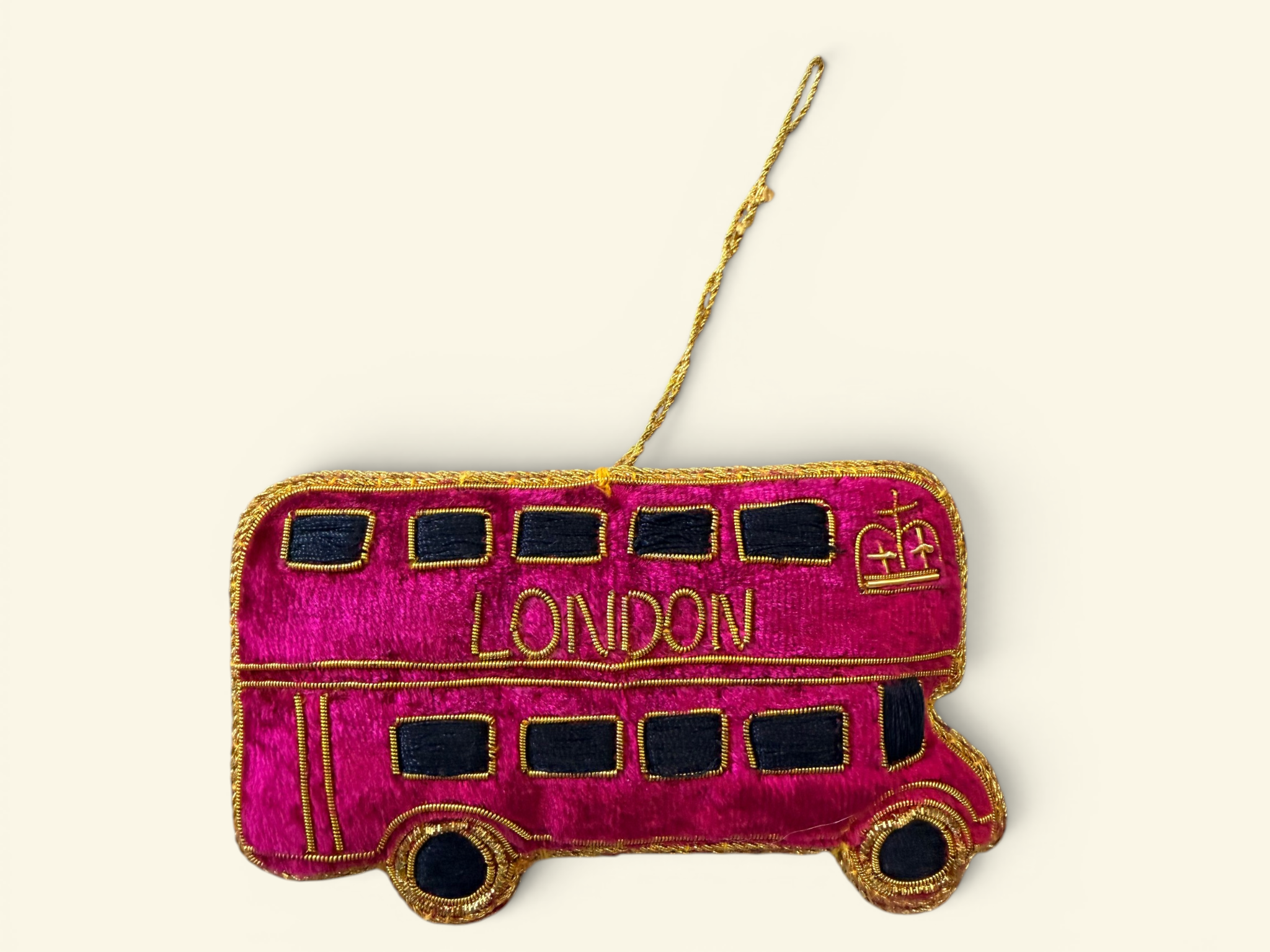 London Double-Decker Bus Ornament