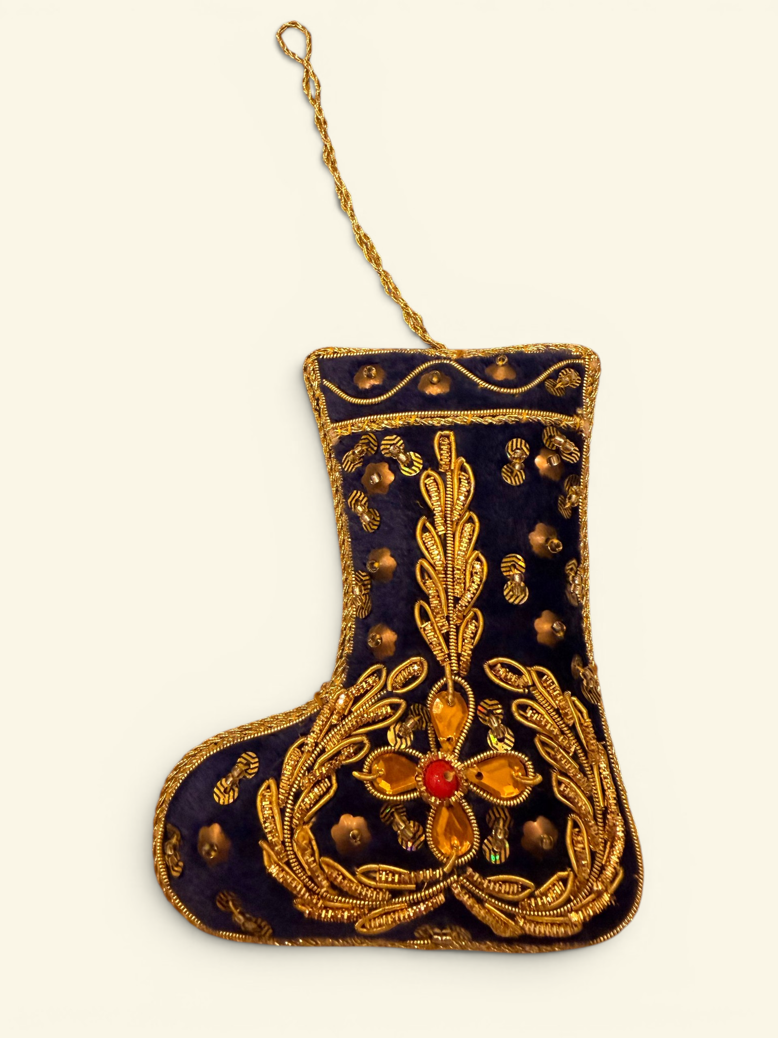Midnight Jewel Stocking Ornament